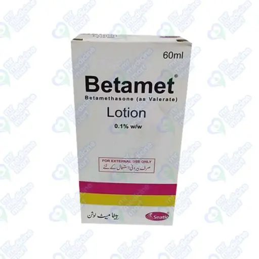 Betamet 60ml Lotion 0.1% w/w