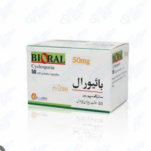Bioral 50mg Capsule 50's