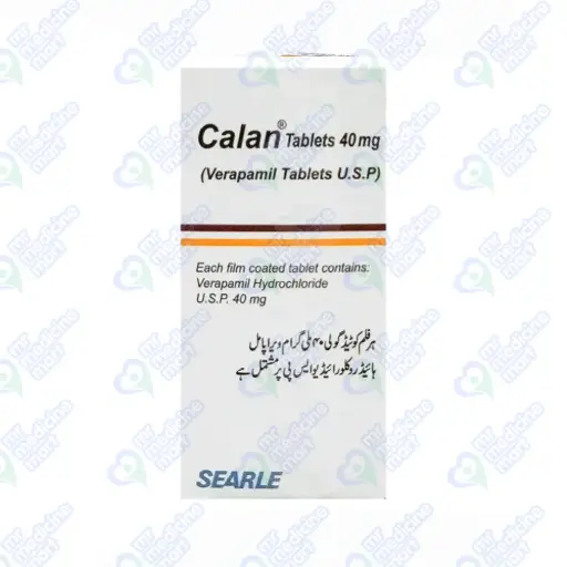 Calan Tablet 40mg 50's