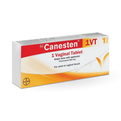 Canesten 1 Vaginal Tablet 0.5mg 1'S