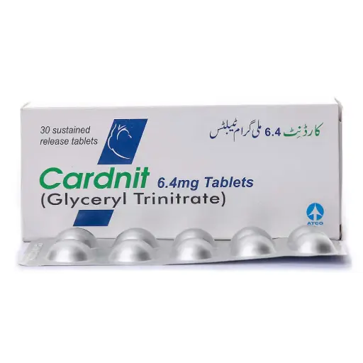 Cardnit 6.4 mg Tablet