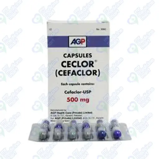 Ceclor 500mg Capsule 12 'S