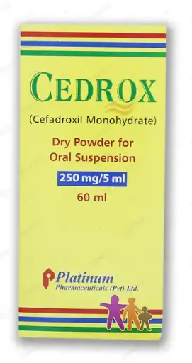 Cedrox 250mg/5ml Dry Suspension 60ml