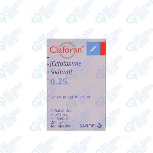 Claforan 0.25gm Injection 1 vial