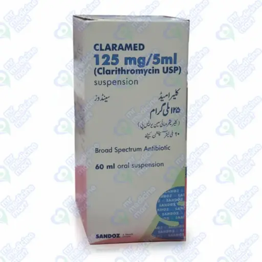 Claramed 125MG Susp 60ml