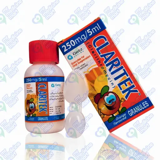Claritek 250mg/5ml Suspension 70ml