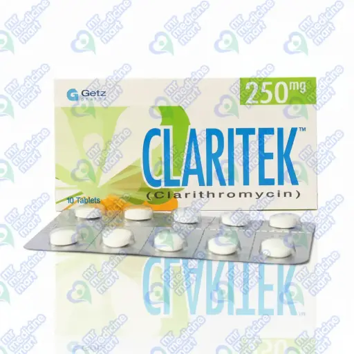 Claritek 250mg Tablet 10 'S
