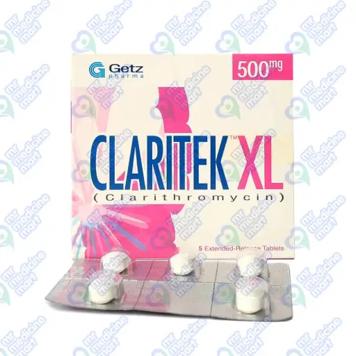 Claritek XL 500mg Tablet 5 'S