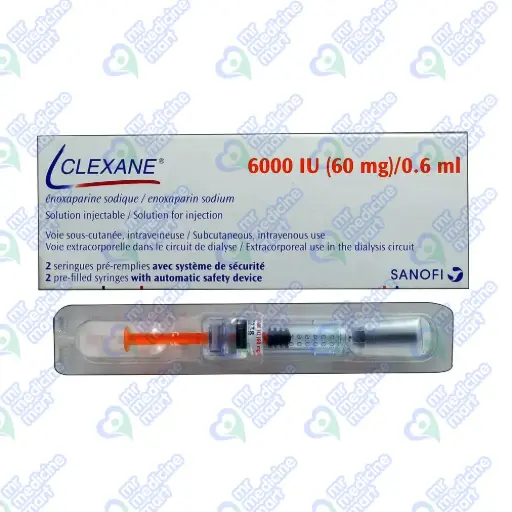 Clexane 60mg Injection 0.6 Ml
