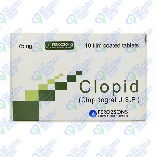 Clopid 75mg Tablet 10 'S