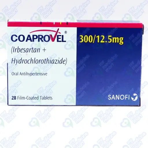 Co Aprovel 300mg/12.5mg Tablet 14 'S