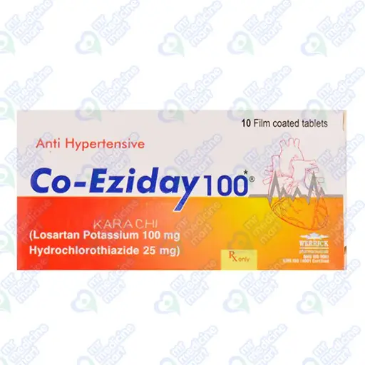 Co eziday Tab 100mg/25mg