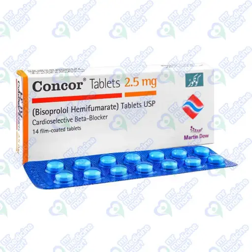 Concor 2.5mg Tablet 14.0 S'