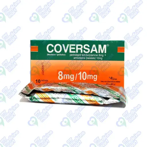 Coversam 8mg+10mg Tablet 10 'S