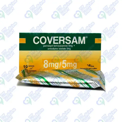 Coversam 8mg+5mg Tablet 10 'S