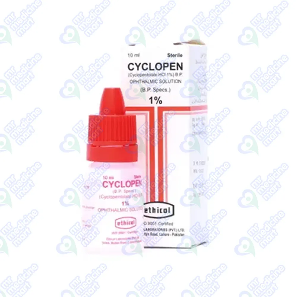 Cyclopen 1% Opthalmic Solution 10ml | Mr Medicine Mart