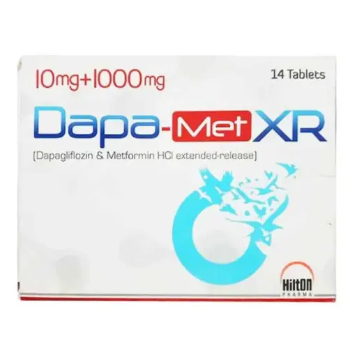 Dapa Met XR 10/1000mg Tablet 7'S