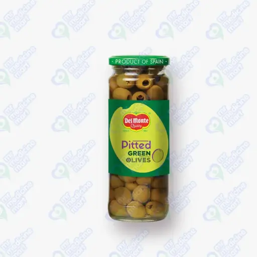 Del Monte Pitted Green Olives 450gm