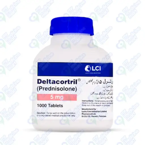 Deltacortril 5mg Tablet 1000's