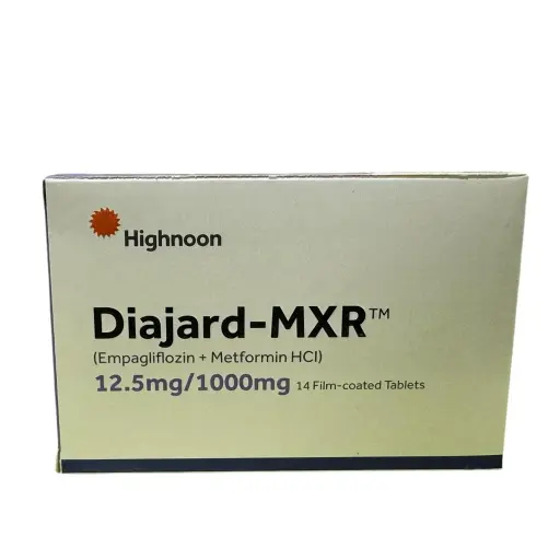 DiaJard MXR 12.5mg/1000mg Tablet 14's