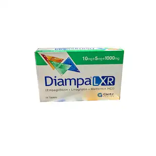 Diampa LXR 10/5/1000mg Tablet