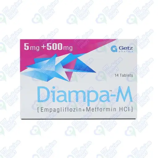 Diampa-M 5mg/500mg Tablet 7 'S