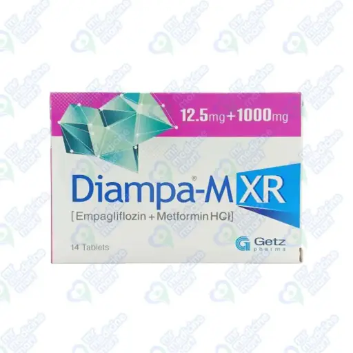 Diampa M XR Tablet 12.5mg/1000mg 