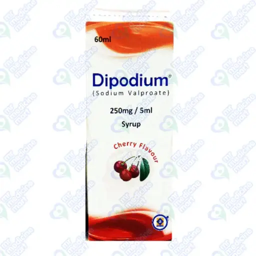 Dipodium Cherry Syrup 250mg/5ml/60ml