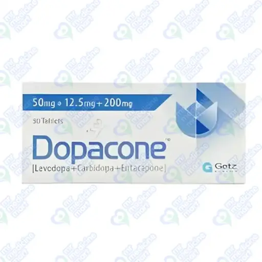 Dopacone Tablet 50mg/12.5mg/200mg 