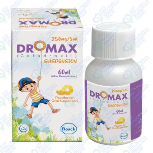 Dromax 250mg/5ml Dry Suspension 60ml