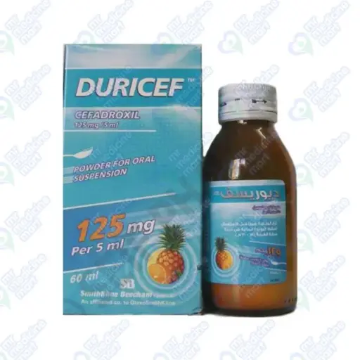 Duricef 125mg/5ml Suspension 90 ml