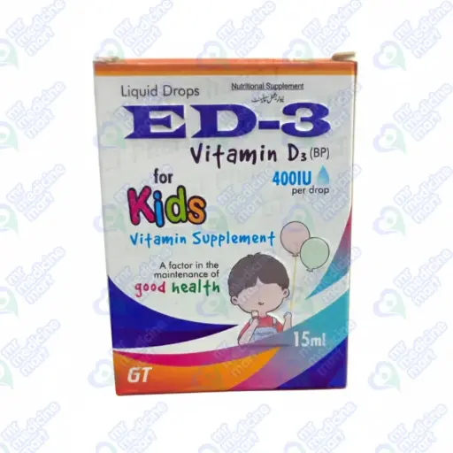 ED-3 Vitamin D3 Drops 15ml
