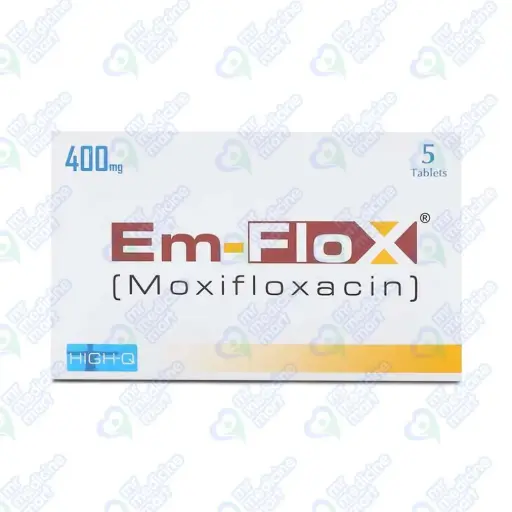 Em Flox 400mg Tablet 5's