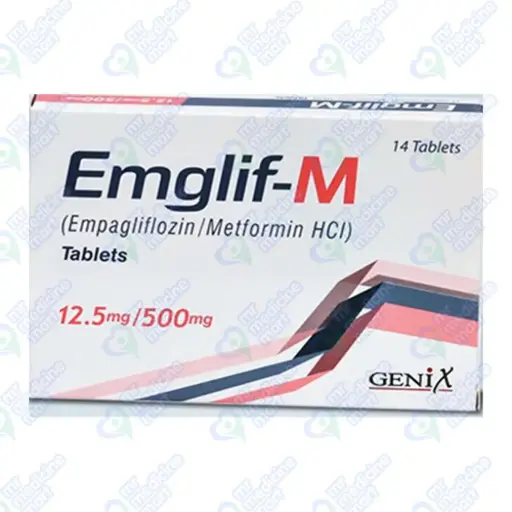 Emglif-M 12.5mg/500mg Tablet 7 'S