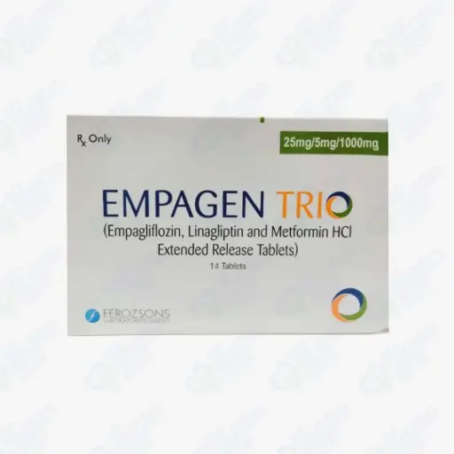 Empagen Trio Tab 25mg/5mg/1000mg