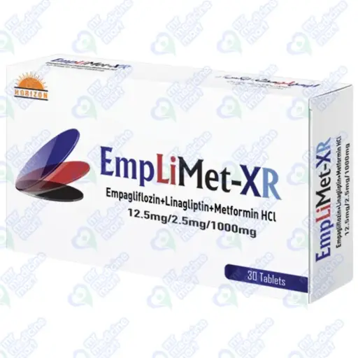 EmpLiMet XR 12.5/2.5/1000mg Tablet