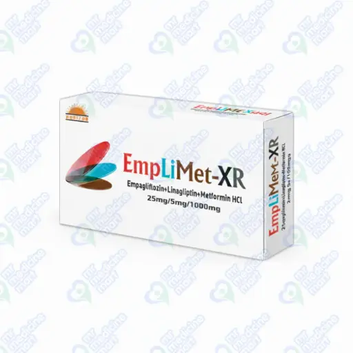 EmpLiMet XR 25/5/1000mg Tablet