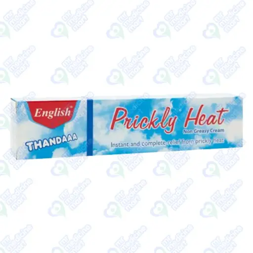 English Prickly Heat Cream