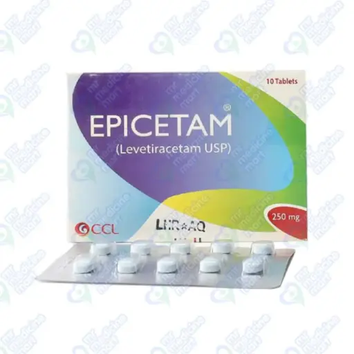 Epicetam 250mg Tablet 10 'S