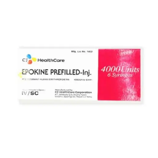 Epokine 4000 IU Injection (PFS) 