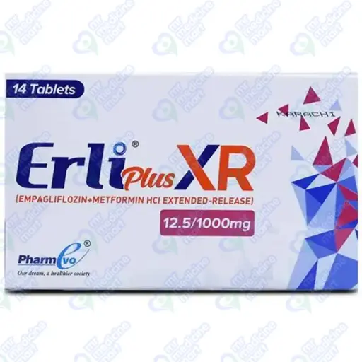 Erli Plus XR Tablet 12.5/1000mg