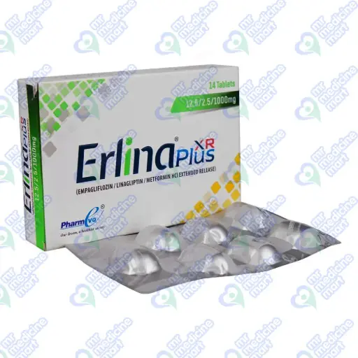Erlina Plus Xr Tablet 12.5/2.5/1000mg 