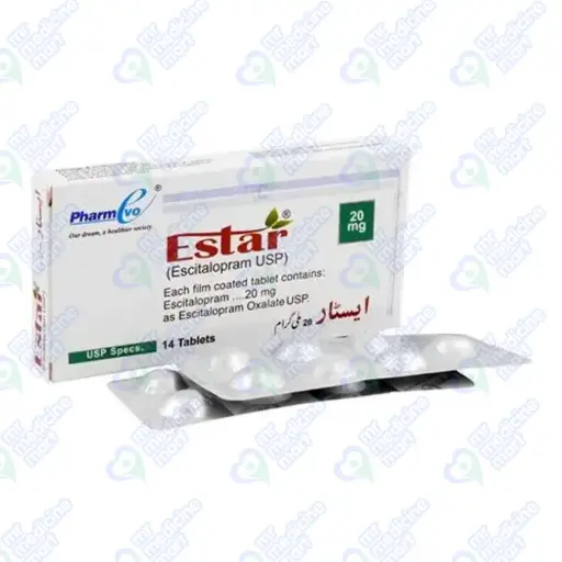 Estar 20mg Tablet 7 'S