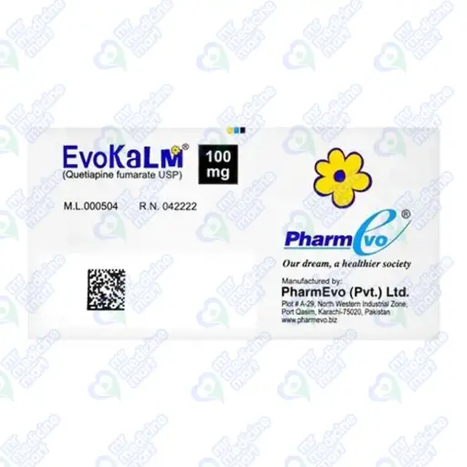 EvoKalm 100Mg Tablet