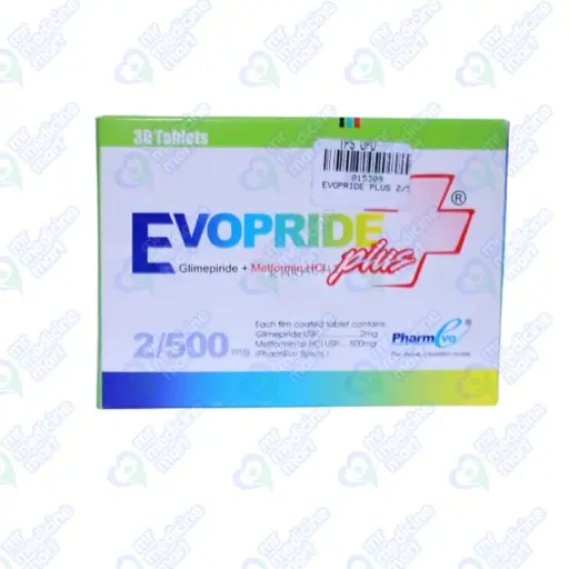 Evopride Plus 2/500mg