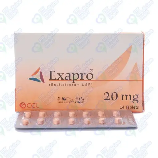 Exapro 20mg Tablet 14 'S