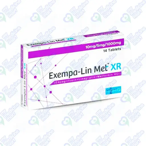 Exempa Lin Met XR 10mg/5mg/1000mg Tablet 