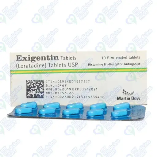 Exigentin 10mg Tablet 10 'S