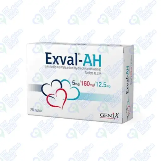Exval AH 5/160/12.5mg Tablet