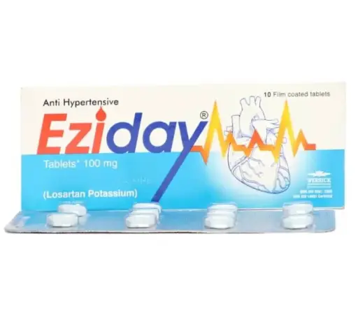 Eziday 100mg Tablet 10'S